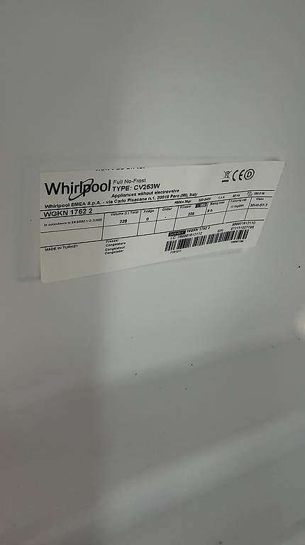 Whirlpool Congélateurs: Gefrierschrank Whirlpool NoFrost – D'occasion à Künten par buli76 3