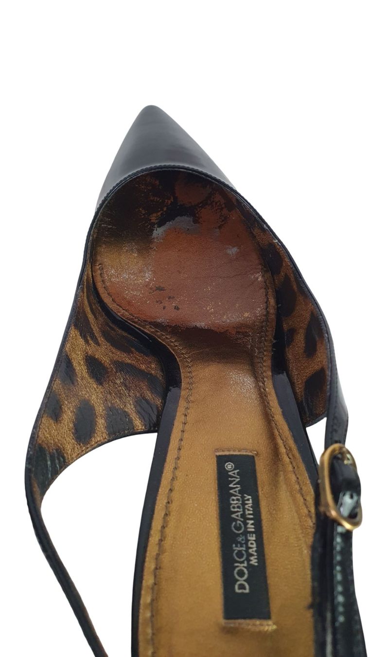 Dolce & Gabbana Scarpe da donna: DOLCE & GABBANA Slingback-Pumps Gr. 39 Schwarz – Nuovo (secondo la descrizione) da Wangen b. Olten venduto da Restwert_Wangen 5