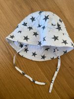 Sommerhut Kindermütze Babymütze Gr. 50 mit Sternen