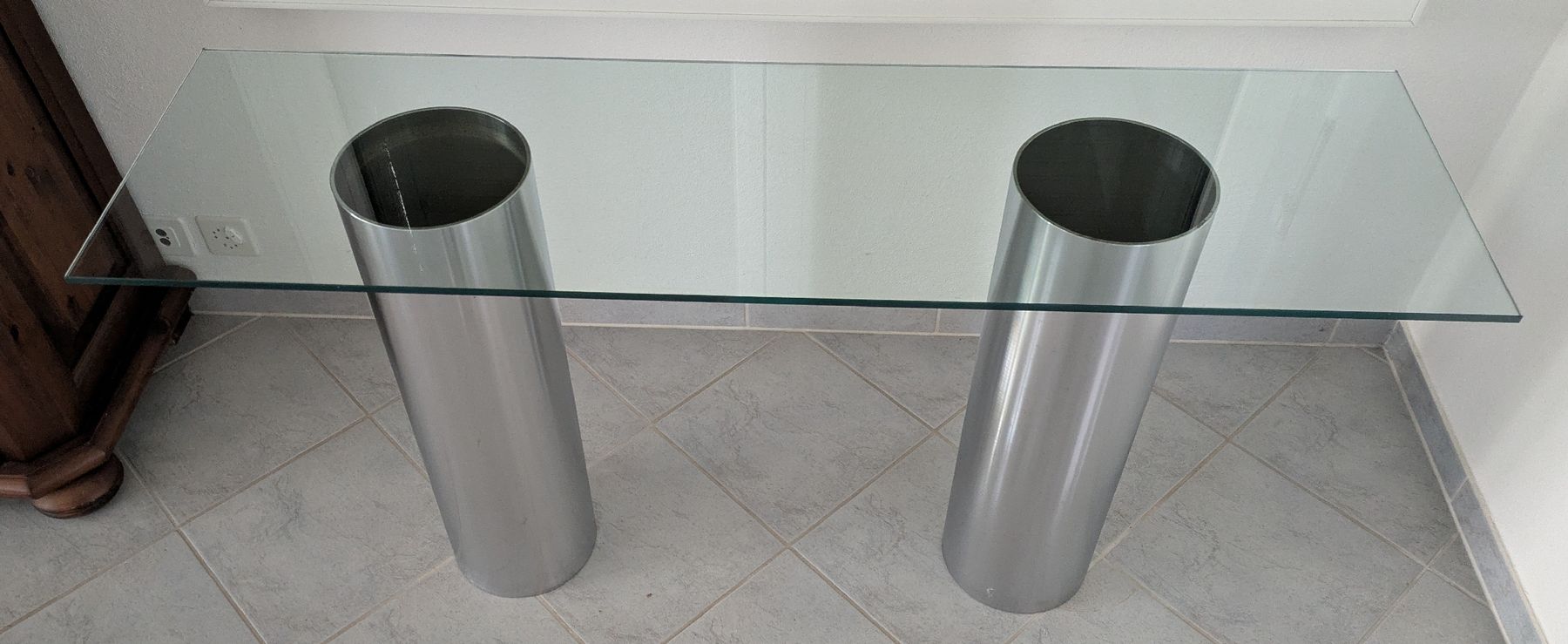Scaffali: Gestell Glas/Chromstahl – Usato da Rüti ZH venduto da sunmove 1