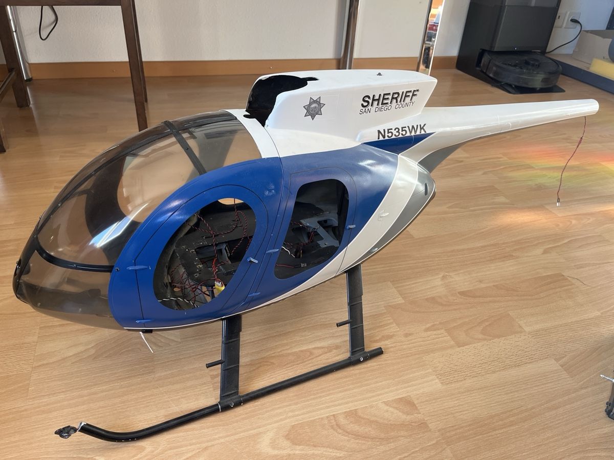 Align RC Modellbau: Huges 500 mit TRex 600 Mechanik – Gebraucht aus Winznau von BleuAir 2