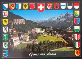 AK Gruss aus Arosa