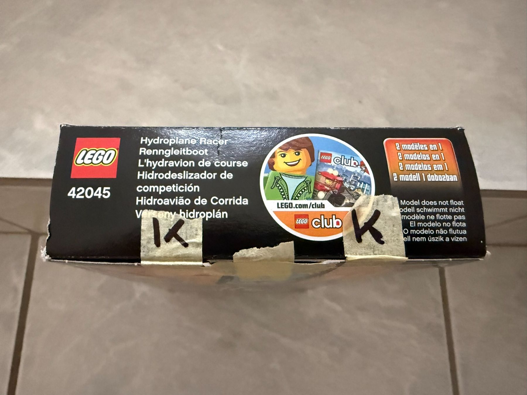 Lego Baukästen: Lego Technic 42045 Hydroplane Racer – Gebraucht aus Oberkulm von Tglj 1