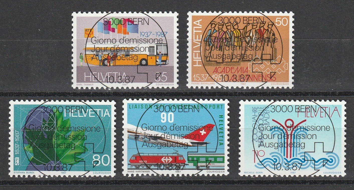 Tutti i francobolli: 1987 Sonderpostmarken I  ET - Vollstempel – Nuovo e nell'imballaggio originale da Homburg venduto da masina01
