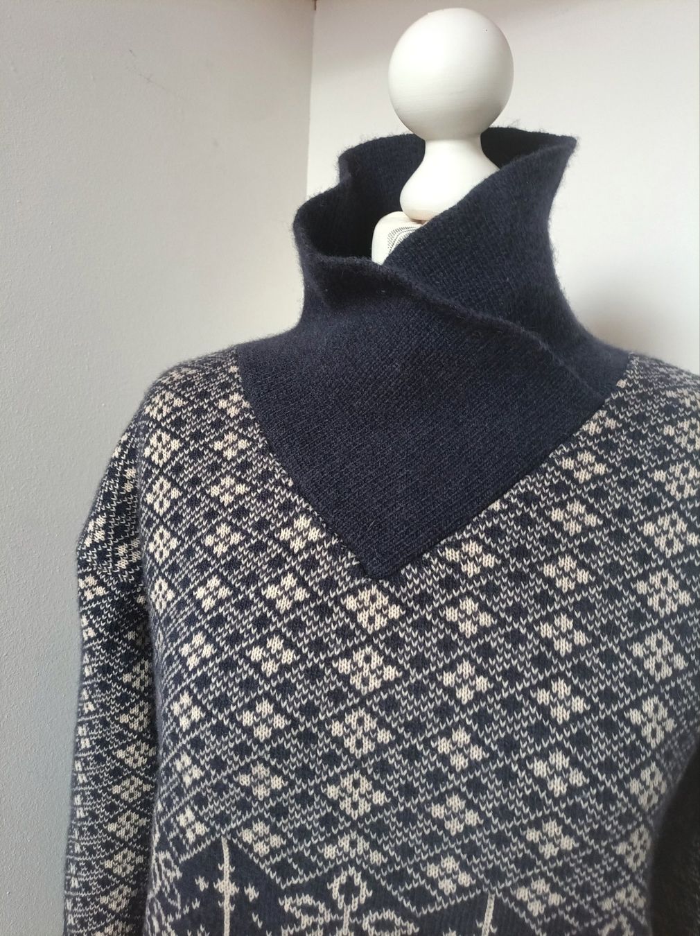 Hessnatur Maglioni & Felpe: Norweger Pullover von Hess Natur Schurwolle – Usato da Peccia venduto da LillyMarie98 2