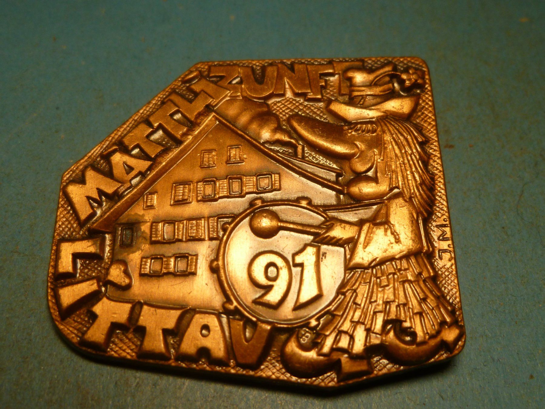 Placchette & Badge: LITTAU 1991 BRONZE – Usato da Ried (Muotathal) venduto da Mandarin02