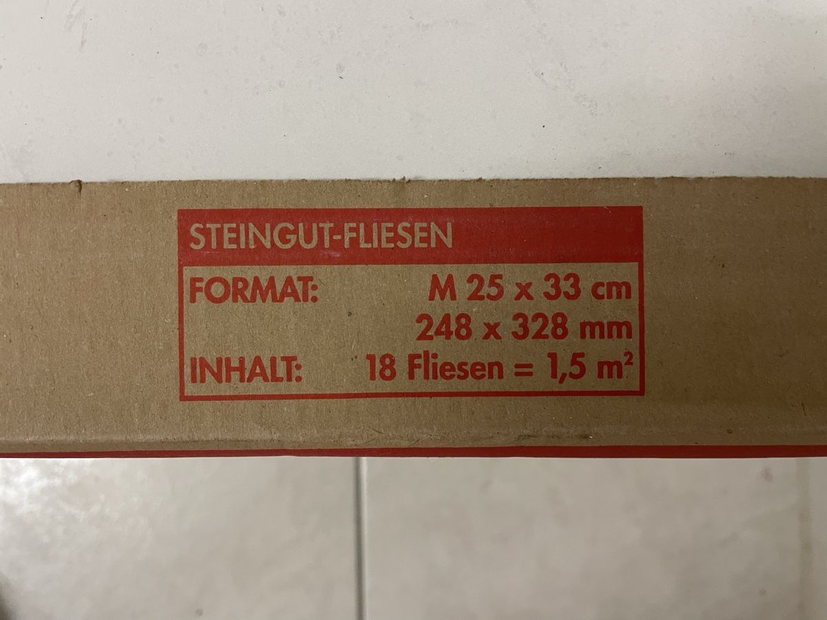 Plateaux: Platten / Fliesen 25x33cm von Steuler – Neuf (Voir description) à Hindelbank par smb19 3