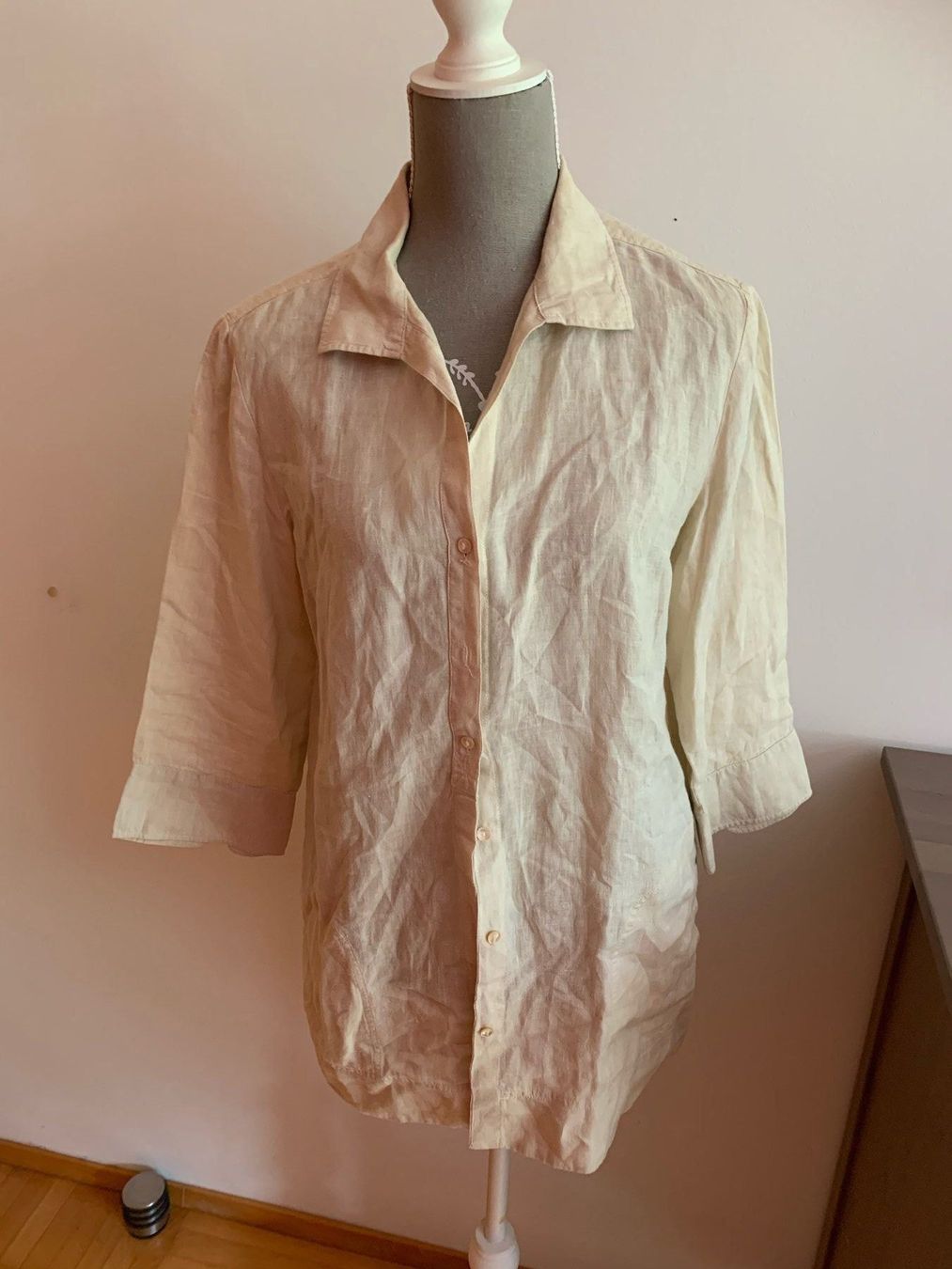 Max Mara Camicette: MAX MARA Weekend Leinenbluse Blusenkleid Gr L – Usato da Meiringen venduto da snahhanssnah