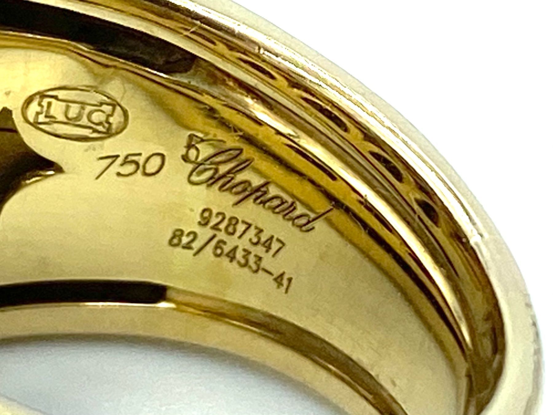 Chopard Anelli: Chopard. Bague La Strada or jaune et diamants – Usato da Renens VD venduto da Diademe.sarl 7