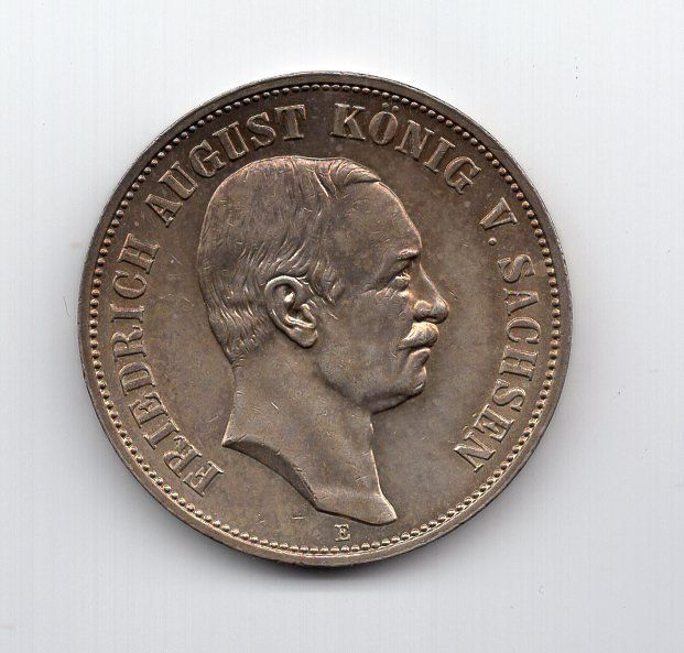Tutti le monete: (1499) Sachsen, 5 Mark 1914, E, top stgl – Usato da Rüthi (Rheintal) venduto da erdnuessli1 1