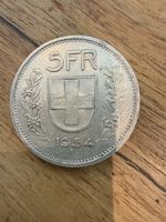 Münze 5 Franken 1954 guter Zustand