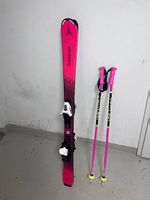 Skis Atomic 120cm + bâtons Leki 90cm