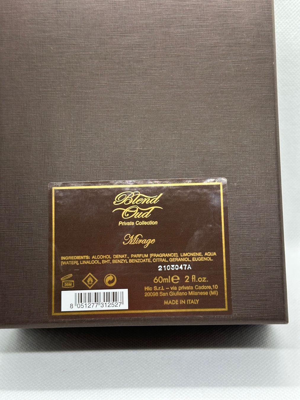 Parfums & Eau de Toilette: Blend Oud Mirage 60 ml – Neuf (Voir description) à Pully par Natala 4