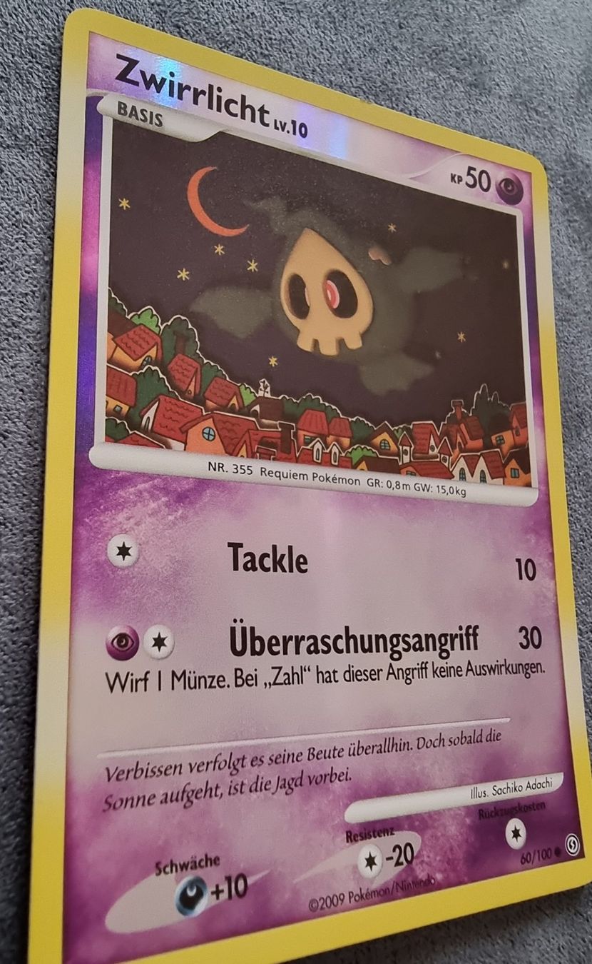 Pokémon Carte collezionabili: Pokémon Zwirrlicht 2009 RH reverse Holo 60/100 DE – Nuovo (secondo la descrizione) da Roggwil BE venduto da S_Cards 3