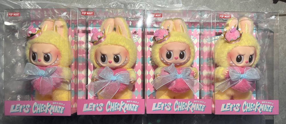 🔥TRENDING🔥Pop Mart LABUBU LET'S CHECKMATE - NEWEST Release