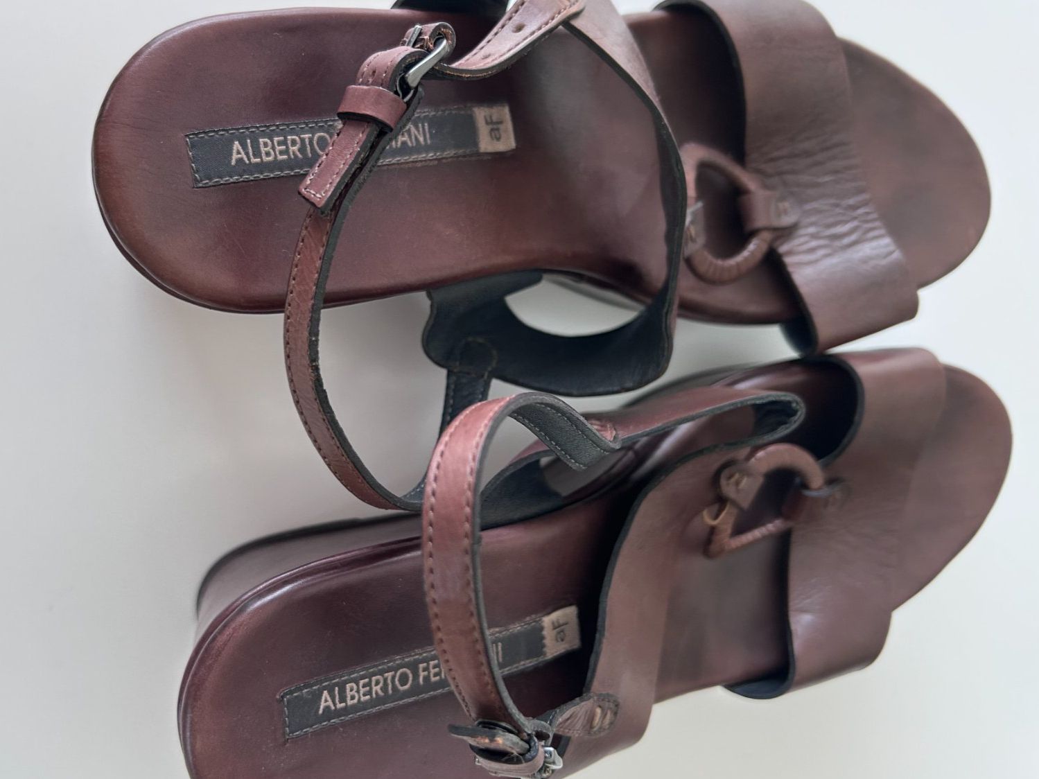 Navyboot Damenschuhe: Alberto Fermani Plattform Sandalen – Gebraucht aus St. Gallen von look-twice 5