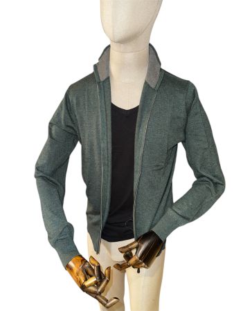 Cardigan Pullover Militare mit Kaschmir, XL, OHNE Hut