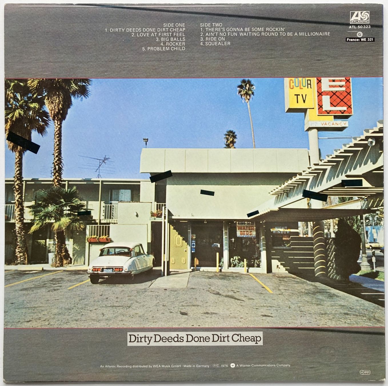 Schallplatten: AC/DC - DIRTY DEEDS DONE DIRT CHEAP – Gebraucht aus Bottens von  1