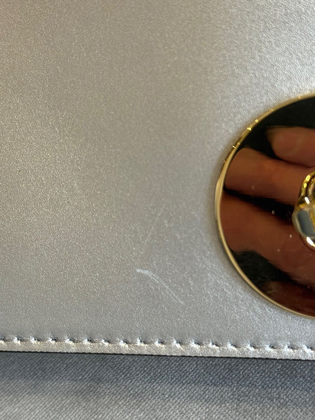 Vera Pelle Borse da donna: Borsettina Silver in pelle – Usato da Porza venduto da GioCa65 4