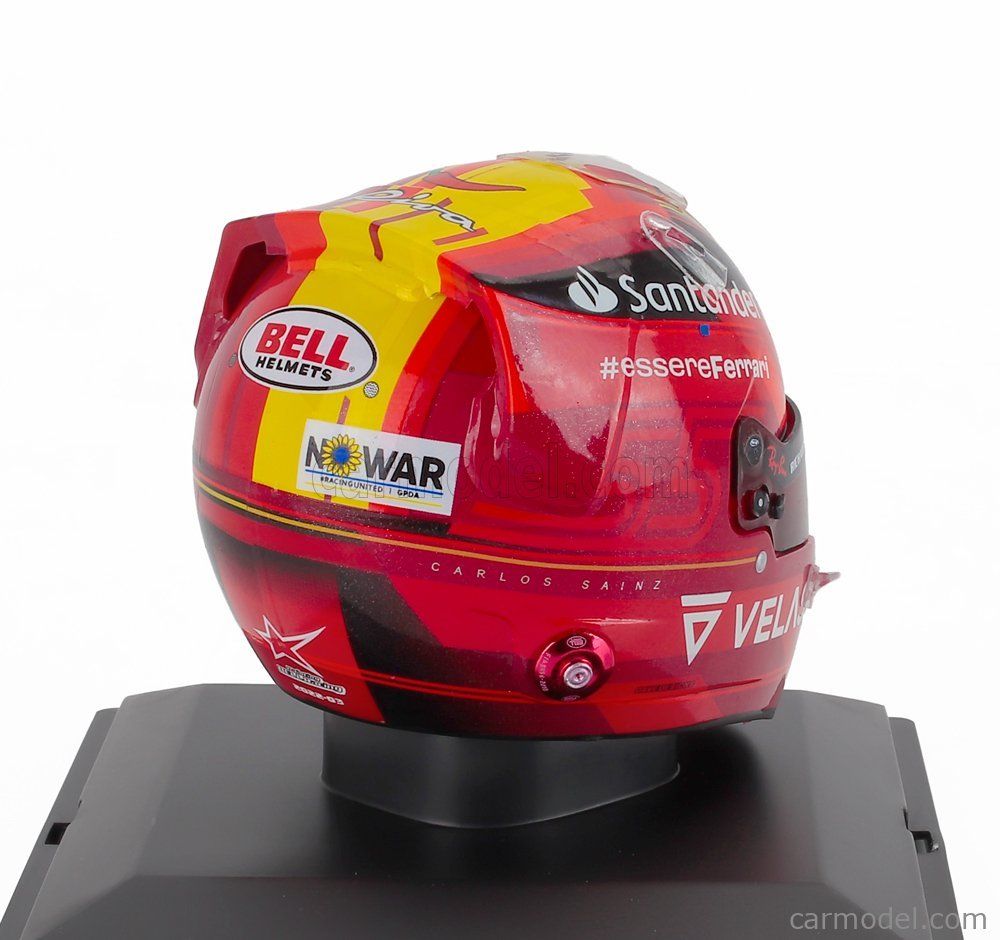Spark Modellautos: Carlos Sainz Ferrari Formel 1 Helm 1:5 - 2022 Spain GP – Neu und originalverpackt aus Wetzikon ZH von tuningschmiede 1