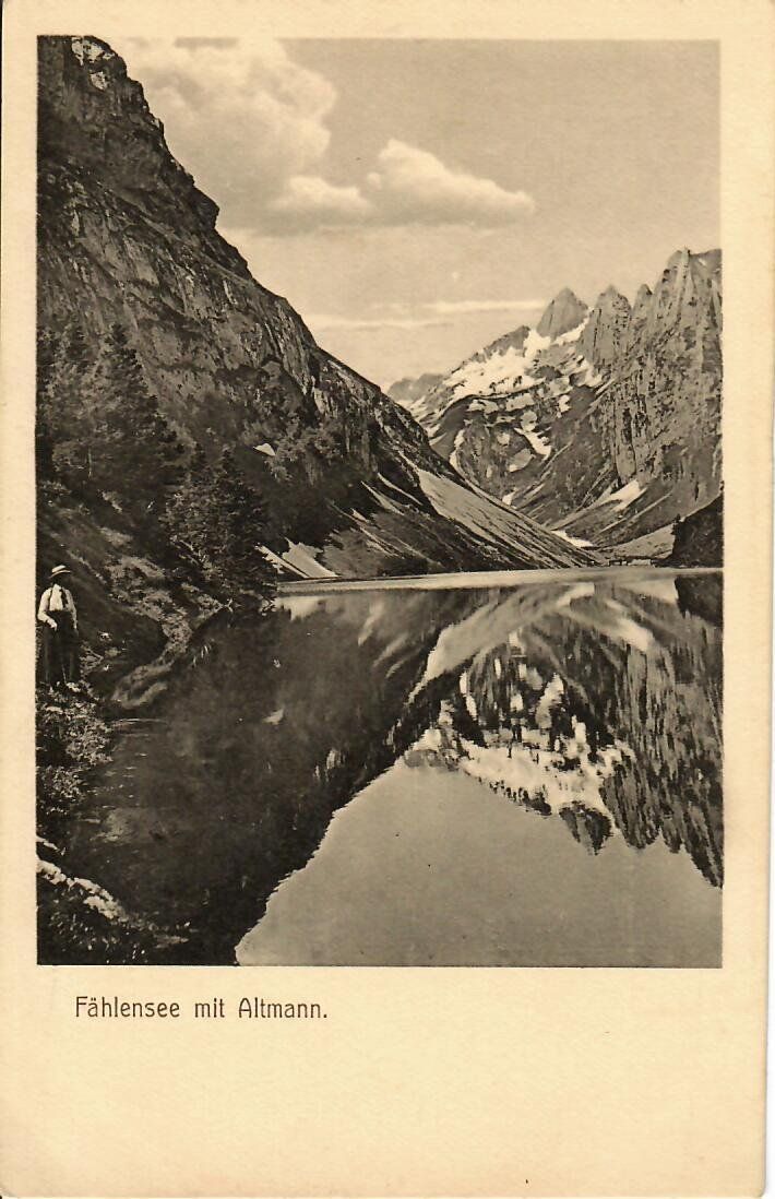 Cartes postales: Fählensee mit Altmann – D'occasion à Hochdorf par Ziegel-16