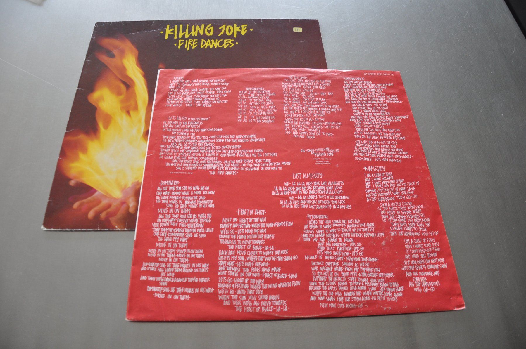 Dischi in vinile: KILLING JOKE LP FIRE DANCES – Usato da Sion venduto da jaipur1401 3