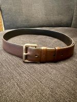 Prada leather belt in Braun, size M, 110sm