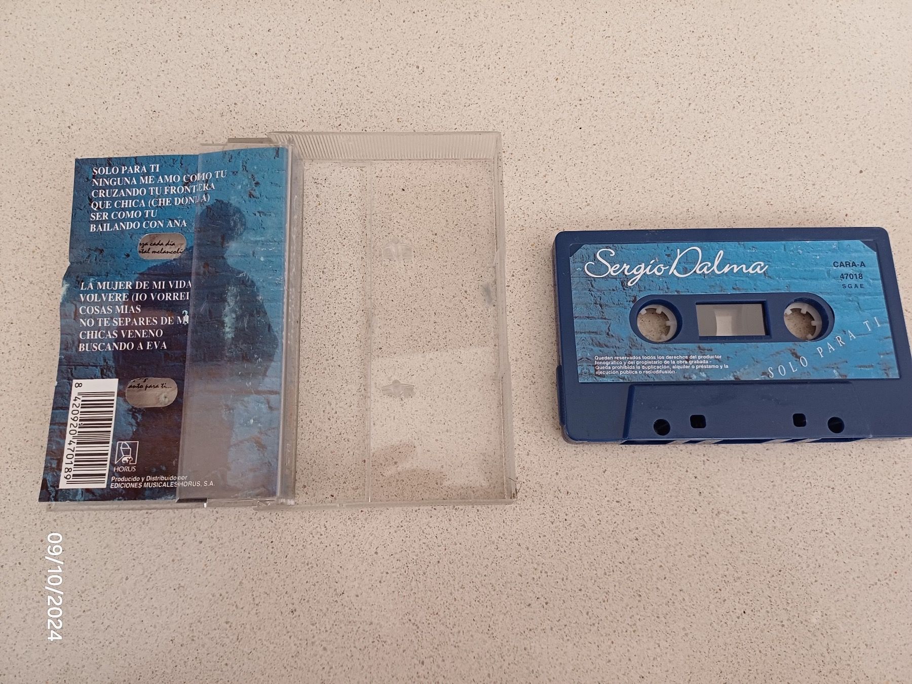 Musicassette: Kassette auf Spanisch - "Sergio Dalma " – Usato da Würenlos venduto da JRP_71 2