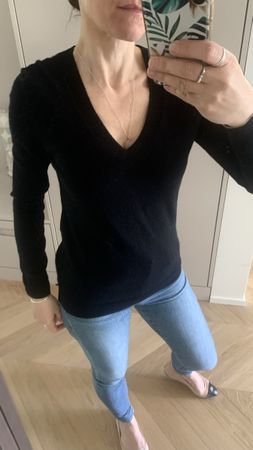 MASSIMO DUTTI 100% cashmere sweater S/36
