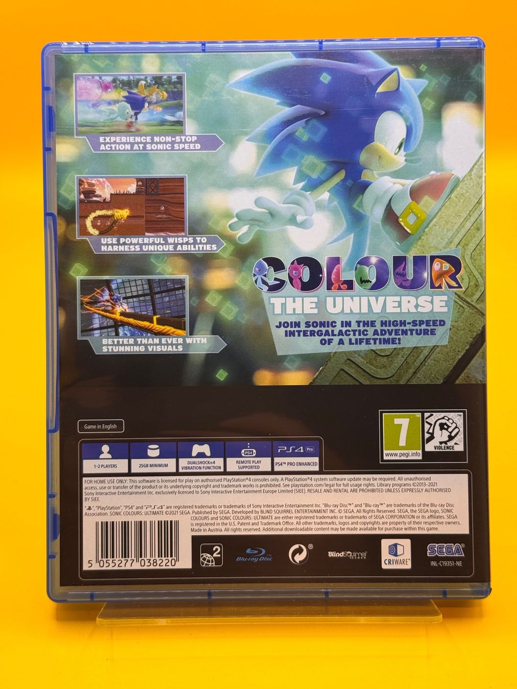 Sony Spiele: Sonic Colours Ultimate PS4 – Gebraucht aus Oberwil b. Zug von silver2024 1