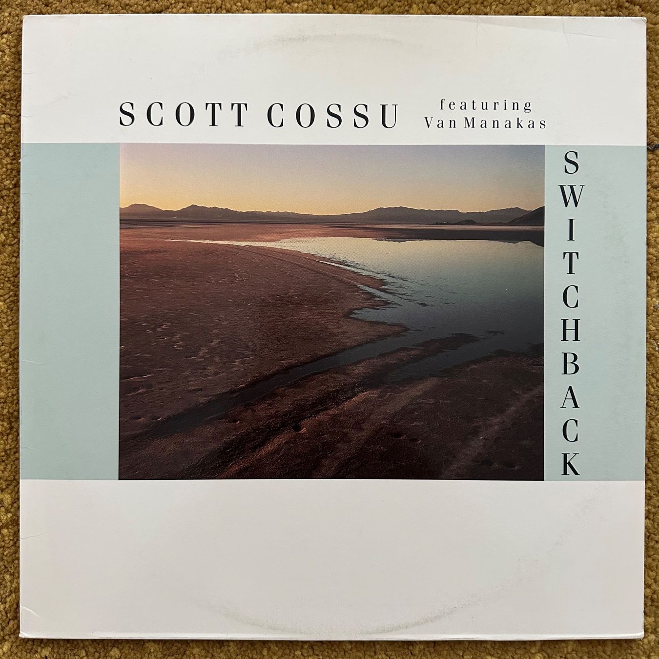 Dischi in vinile: LP - Scott Cossu Featuring Van Manakas – Switchback – Usato da Breganzona venduto da Onairda75