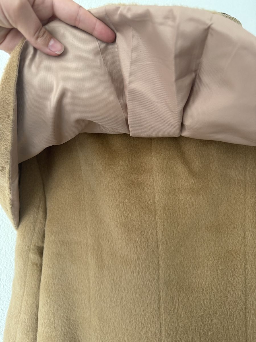 Cappotti: Morine Comte Marant Camel Cape Coat Wool Blend Size 4 – Usato da Zürich venduto da wil_2sm9 6