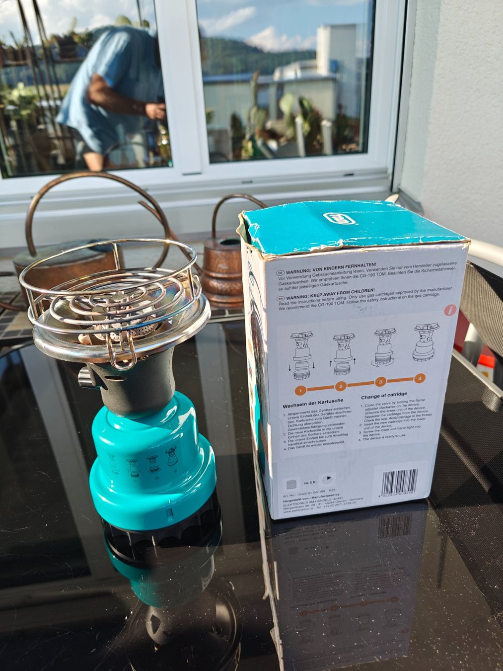 Cucine: Shisha King® Tom Gaskocher mit integrierter Zündung – Usato da Aadorf venduto da sus_jht5 4