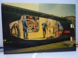 Foto SBB Re 460 017"Märklin" Heizerlok"Ausstellung Bern 1994