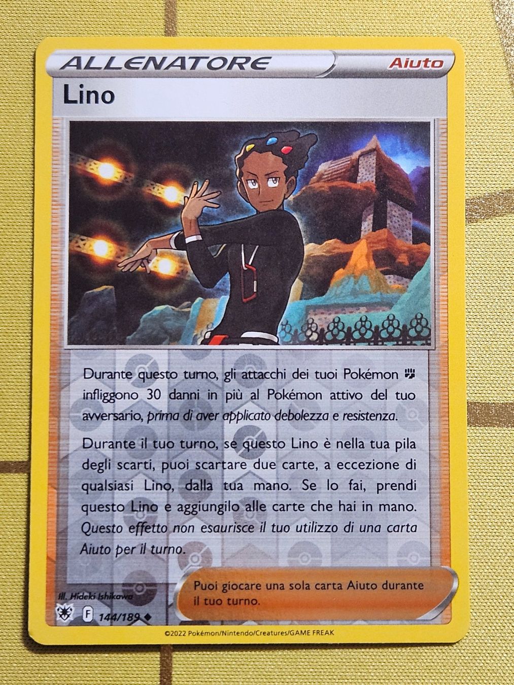 Pokémon Sammelbilder & Trading cards: Astral Radiance - Lino 144/189 IT – Gebraucht aus Bellinzona von Pokemarco
