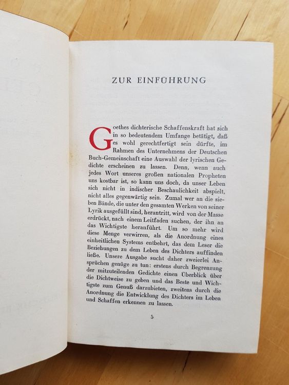 Goethe Gedichte - Flodoard Freiherr von Biedermann, ca. 1920 2