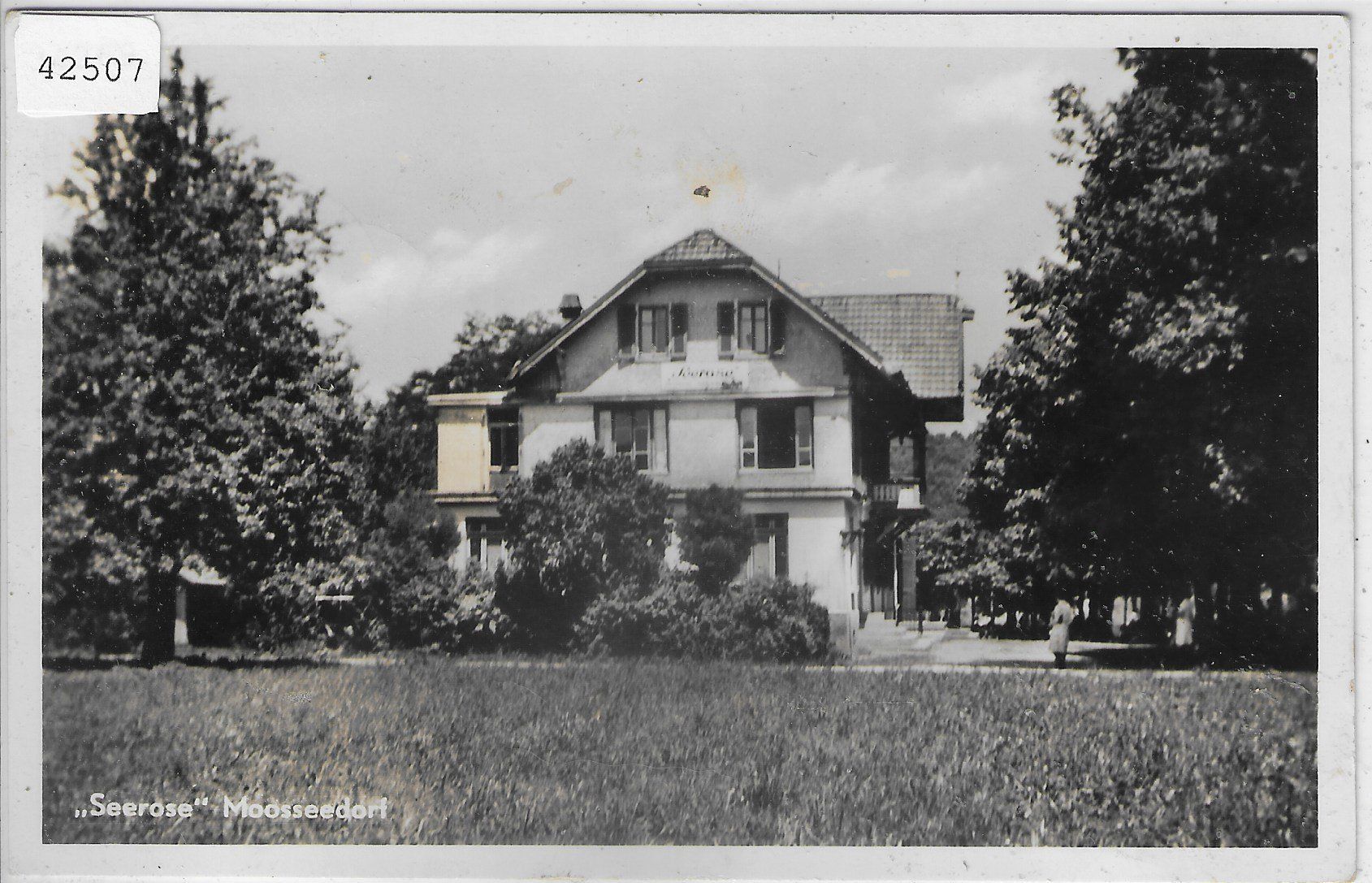 Cartoline postali: Restaurant Seerose - Moosseedorf – Usato da Ettingen venduto da Kartenplanet