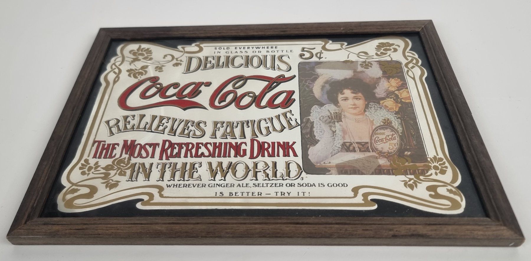 Specchi: Coca-Cola Werbespiegel – Usato da Urtenen-Schönbühl venduto da Restwert_Schoenbuehl 3