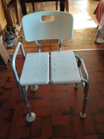 Chaise de sécurité avec pied a ventouse pour douche pour per