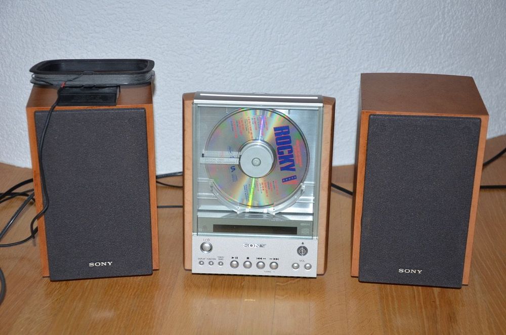 Sony CMTEX1 VertikalCDPlayer / kompakte Stereoanlage Kaufen auf