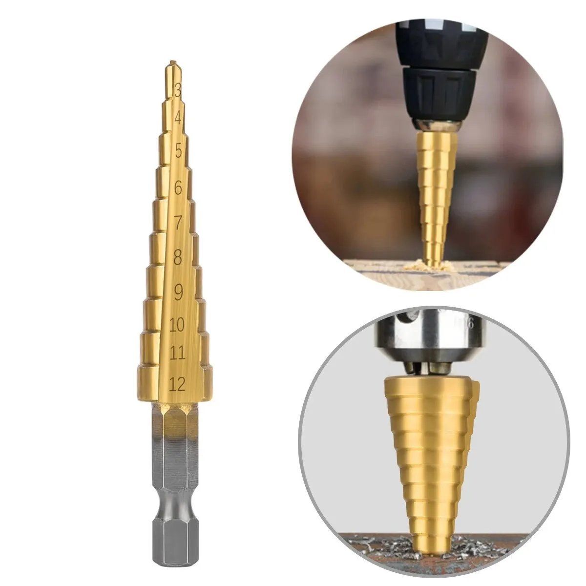 Tutti gli attrezzi: Stufenbohrer titannitriert Ø 4 - 20 mm – Nuovo e nell'imballaggio originale da Kehrsatz venduto da ba-ch 1