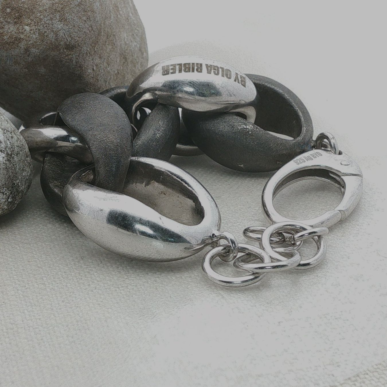Olga Ribler Bracciali & Braccialetti: Sterling Silber 925 Statement Armband – Nuovo (secondo la descrizione) da Luzern venduto da Schmuckoutlet 4