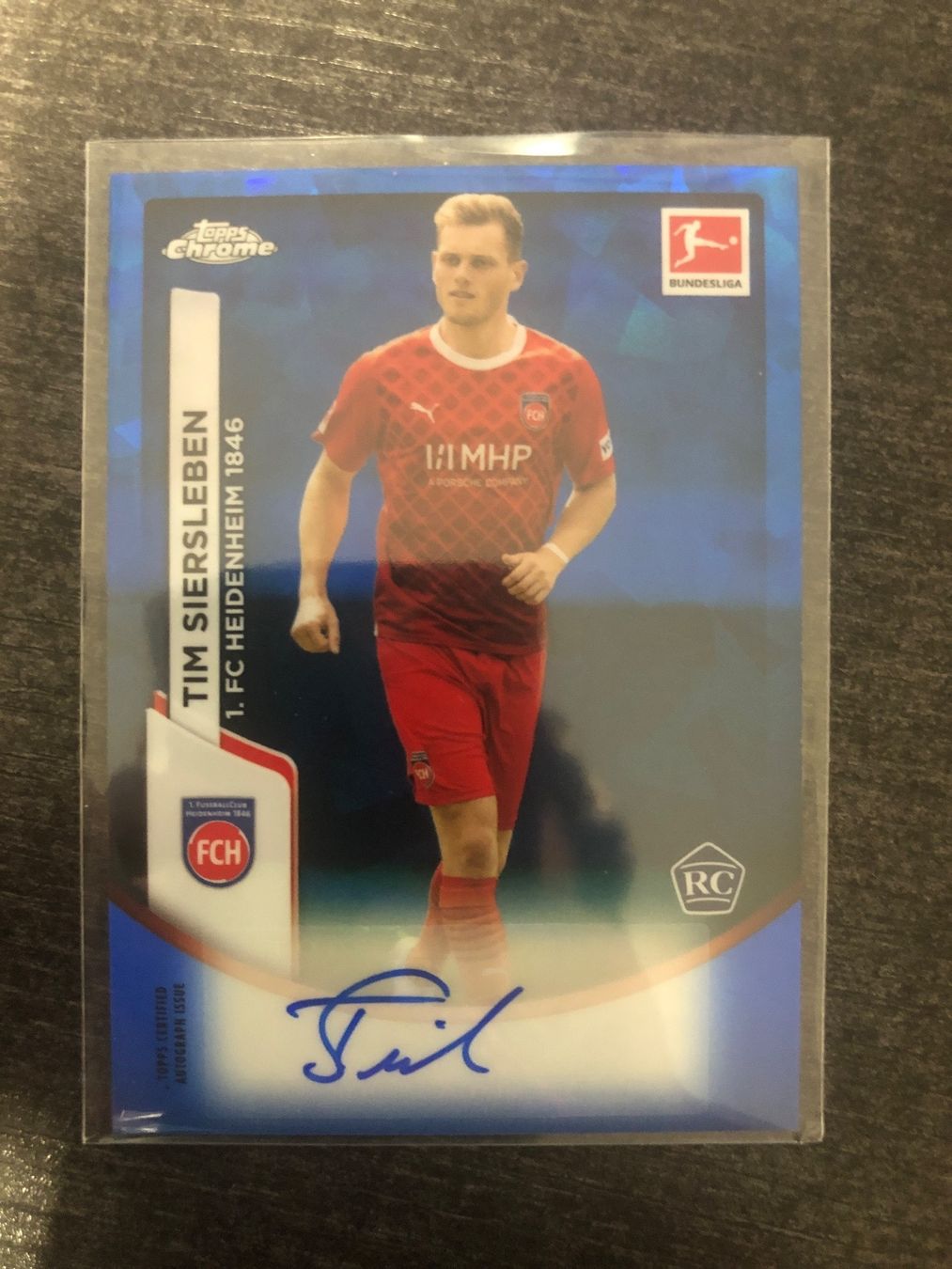 Topps Carte collezionabili: Topps Saphire Tim Siersleben Rookei Autogramm – Usato da Wangenried venduto da Garagara