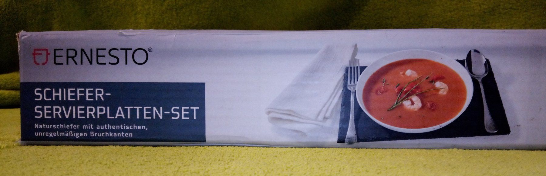 Piatti di portata: Ernesto 6er Set Schiefer Servierplatten – Usato da Werdenberg venduto da EXA-Secondhand 4