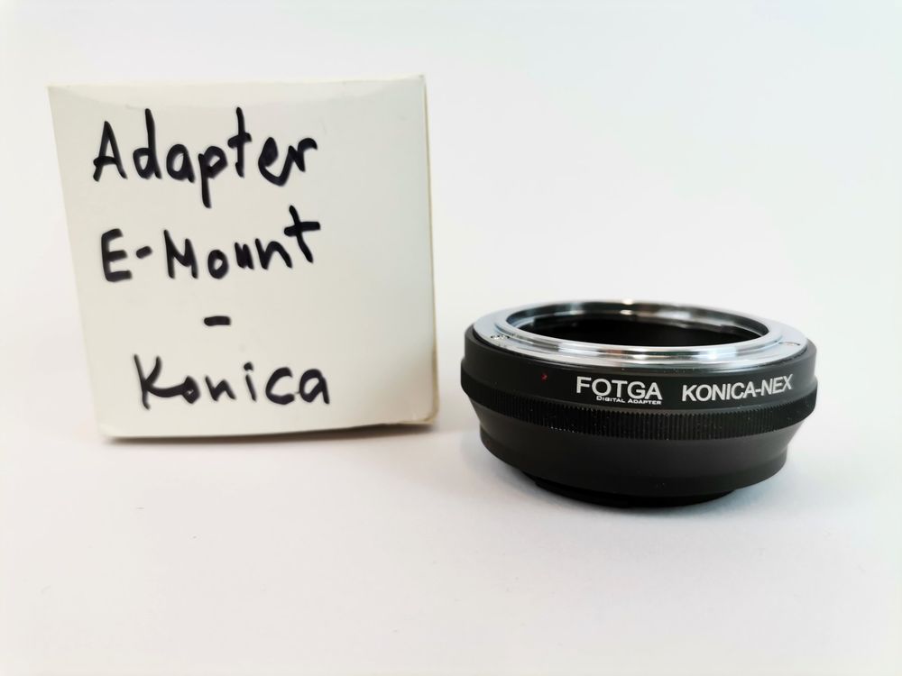 Pixco Objektiv-Adapter Konica AR Auf Sony E – Manuelle Nutzung Für NEX-Kameras