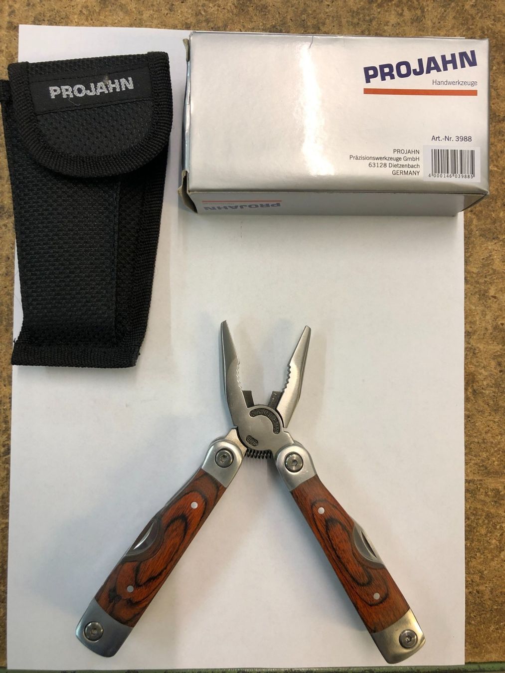 Taschenmesser: Multitool PROJAHN 3988 – Neu und originalverpackt aus Wagen von Aloeveragold 1