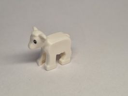 LEGO 1569pb01 White Lamb with Black Eyes and White Pupils