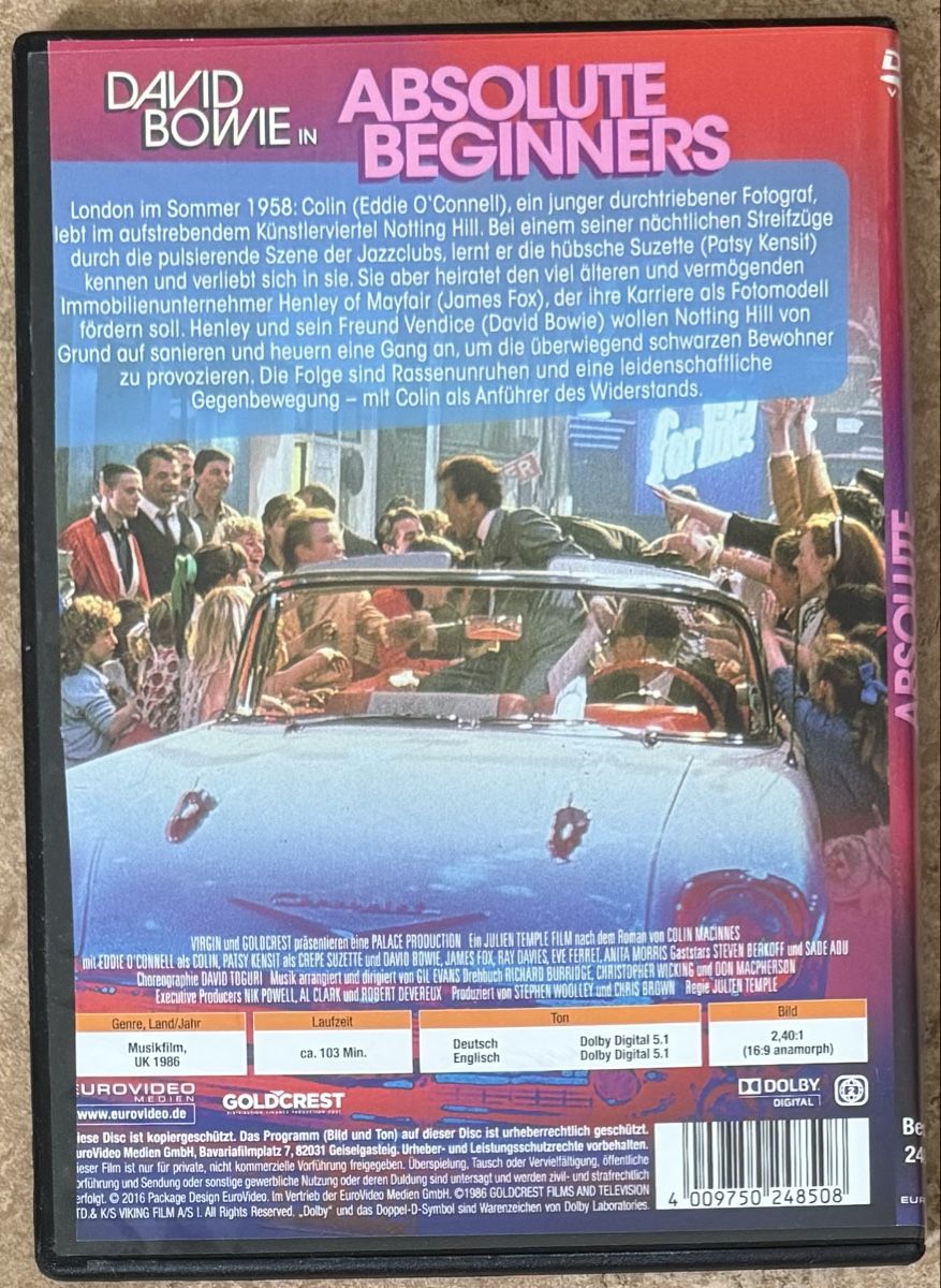 Tous les DVDs: ABSOLUTE BEGINNERS  – Neuf (Voir description) à Dietikon par AndreaSch01 1