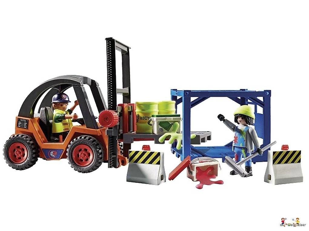 Playmobil Giocattoli: Playmobil City Action Gabelstapler 70772 – Nuovo e nell'imballaggio originale da Birsfelden venduto da der-Wegweiser 1