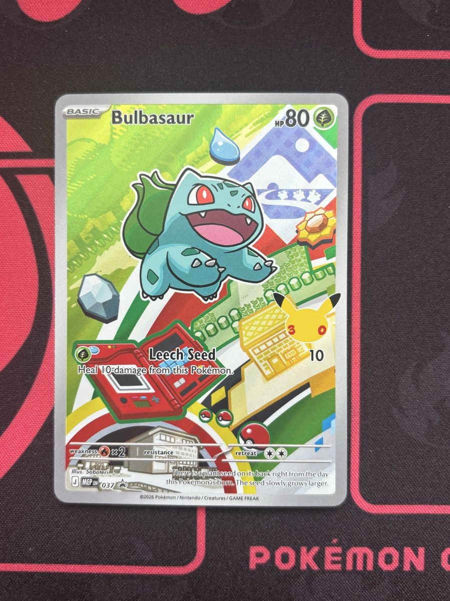 Pokémon Sammelbilder & Trading cards: Bulbasaur #037 EN Pokemon first partner – Gebraucht aus Oberrohrdorf von HOLO_LEGENDS